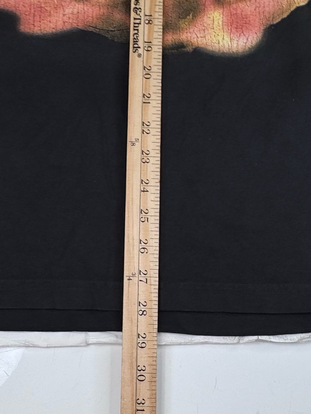 NWOT Travis Scott Tour Merch 2023 Shirt Men's Large Black Graphic Long Sleeve - Picture 8 of 11
